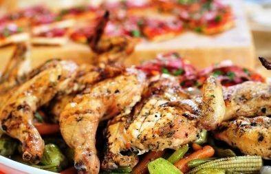 دجاج بالزعتر والليمون  ‎‎