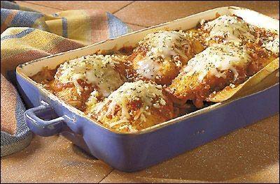 صينية الدجاج بالجبن البارميزان‎‎