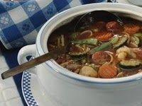 شوربة اللحم بالخضار‎‎