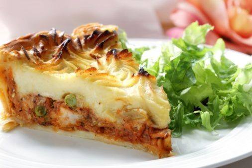 فطيرة البطاطس بالفرن ‎‎