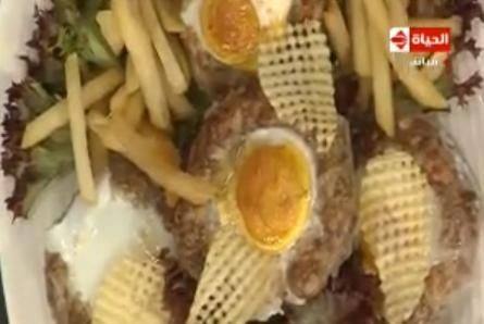  أقراص اللحم البتلو بالبيض ‎‎