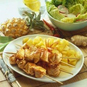 دجاج بالأناناس‎‎