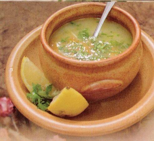  حساء البطاطس والسبانخ‎‎