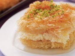 كنافة باللبن المحلي ‎‎