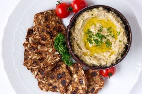 بابا غنوج باللحم المفروم ‎‎