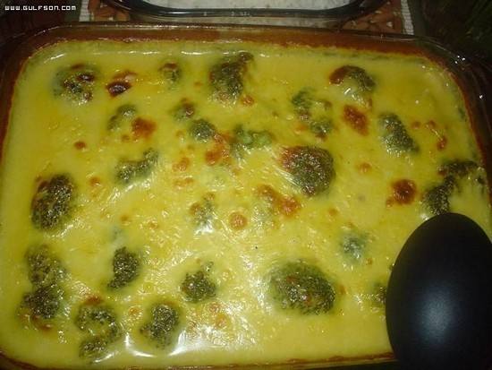 صينية الدجاج بالبروكلي‎‎