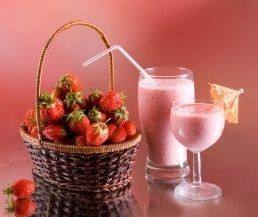 عصير الفواكه بالآيس كريم‎‎