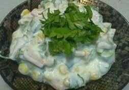 طريقة عمل سلطة الزبادي والذرة‎‎