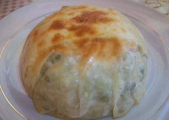 حشوة السبانخ والبطاطس ‎‎