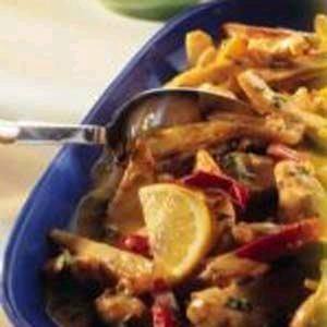 دجاج بالكاري والفواكه ‎‎