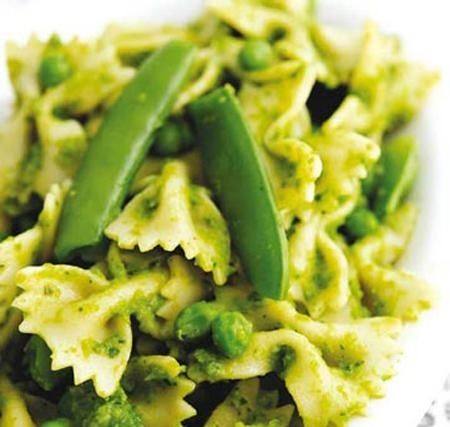 مكرونة بالبازلاء ‎‎