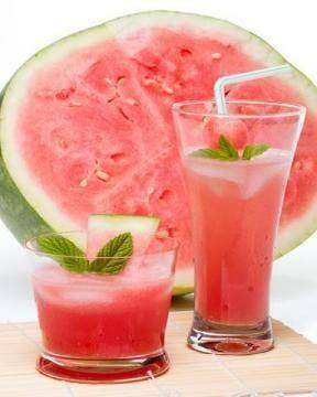 عصير البطيخ بالنعناع‎‎