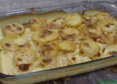 دجاج بالبطاطس والبشاميل ‎‎