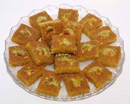 بسبوسة بالتمر‎‎