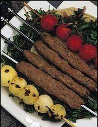 كفتة بصلصة الزبادي ‎‎