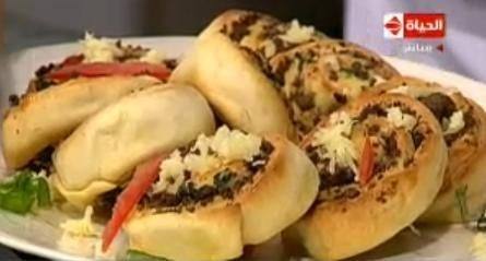 الفطائر المحشية باللحم والجبن‎‎