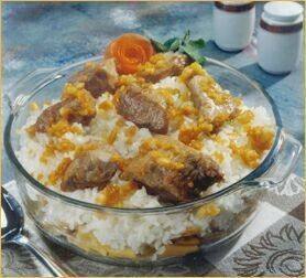 فتة اللحم بالزبادي ‎‎