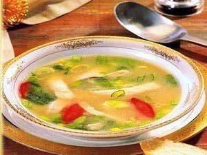 شوربة الدجاج بجوز الهند‎‎