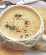 شوربة القرنبيط بالكريمة ‎‎