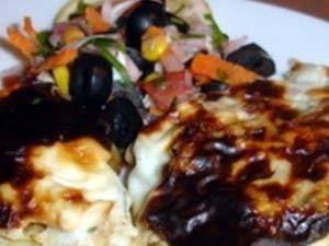 دجاج بالكاري والبشاميل مع الرمان‎‎