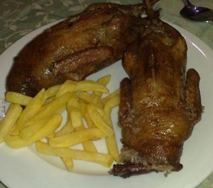 حمام محشو أرز‎‎