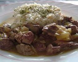 الأرز بالكبد والفطر‎‎