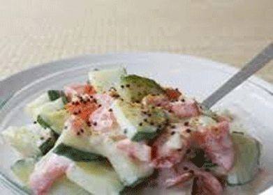 سلطة الطماطم والزبادي ‎‎