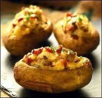 بطاطس مشوية بالجبن‎‎