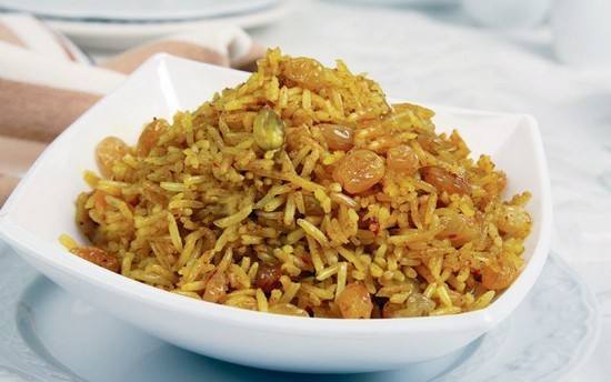 أرز بالزبيب ‎‎