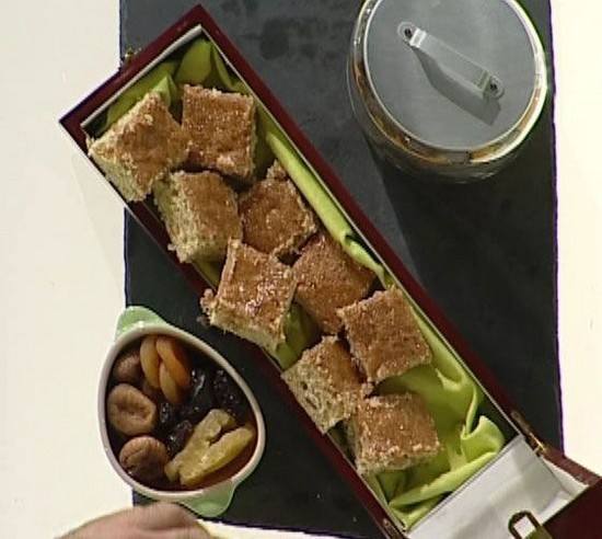 مكعبات التفاح بالزنجبيل ‎‎
