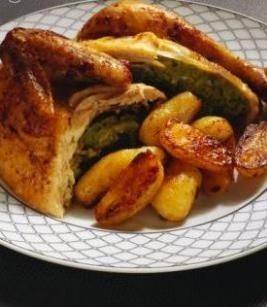 الدجاج المشوي بدبس الرمان‎‎