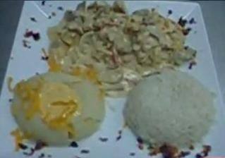 دجاج بالمشروم والجبن الشيدر على طريقة الشيف إسلام ‎‎