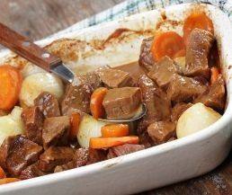 طاجن اللحم بالطماطم والجزر ‎‎