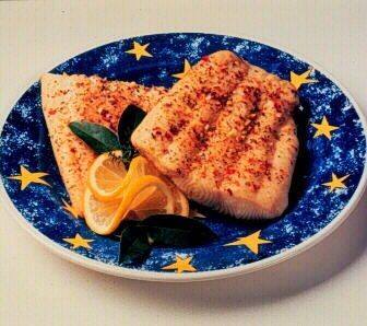 سمك الهامور بالفرن ‎‎