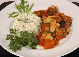 طاجن كوسا باللحم والحمص ‎‎