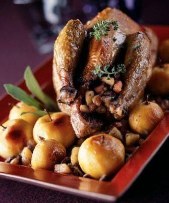 بط محشو بالفريك‎‎