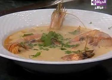 شوربة فواكه البحر ‎‎