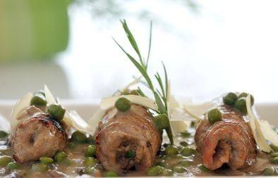 شرائح البتلو بالبازيلاء والفطر ‎‎