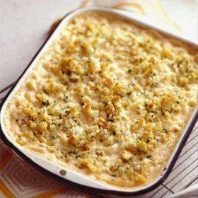  صينية المكرونة بالجبنة‎‎