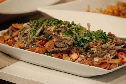 طريقة عمل سلطة الشاورما‎‎