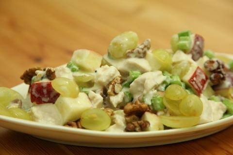 طريقة عمل سلطة الدجاج والتفاح‎‎