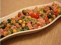 سلطة التونة بالفلفل ‎‎