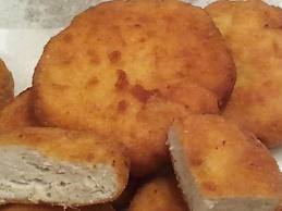 أقراص الدجاج بالبقدونس ‎‎