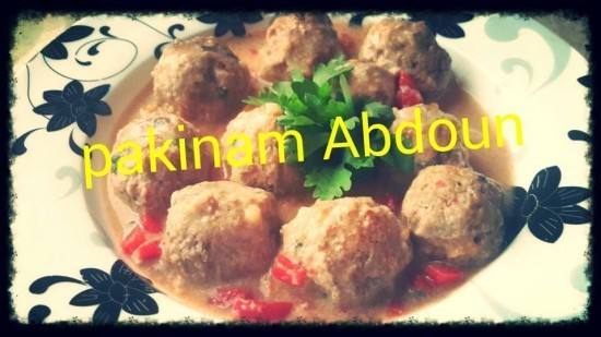 كفتة بصوص الكريمة لخبيرة الطهى باكينام عبدون‎‎