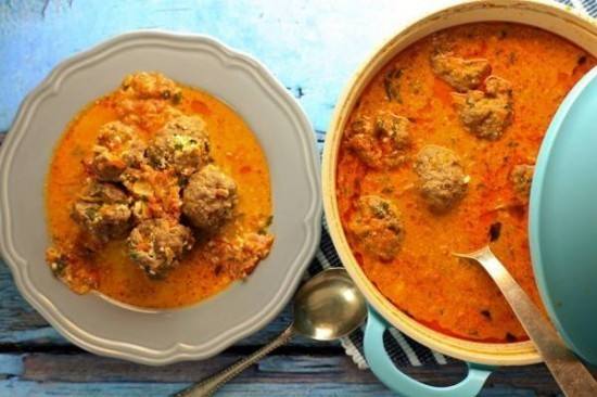 طريقة عمل الكفتة بالصلصة الوردية‎‎