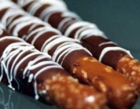 أصابع الزبدة بالشيكولاتة‎‎