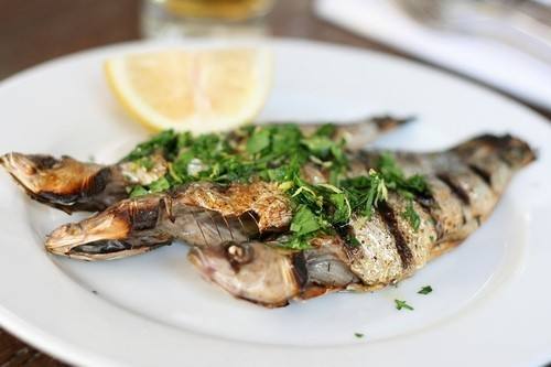 السردين المشوي ‎‎