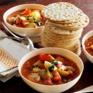 حساء الطماطم بالبطاطس‎‎