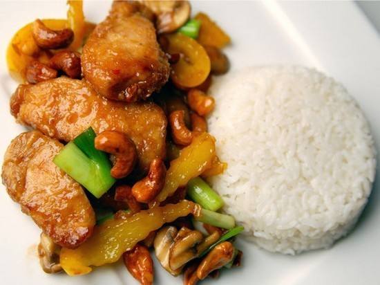  دجاج بالبصل الأخضر ‎‎