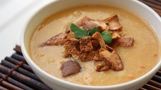 طريقة عمل شوربة عدس بالباذنجان‎‎